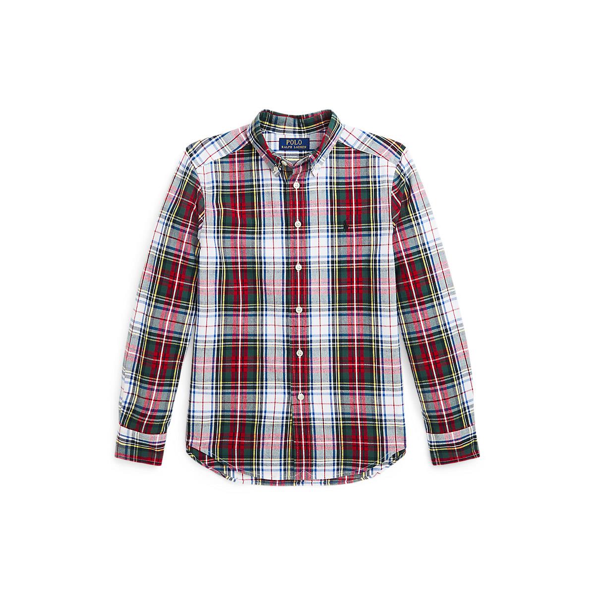 Polo Ralph Lauren Plaid Brushed Cotton Oxford Shirt S-XL